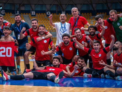 Azərbaycan komandası Avropa Universitetləri Futzal Çempionatının 1/4 finalına yüksəlib