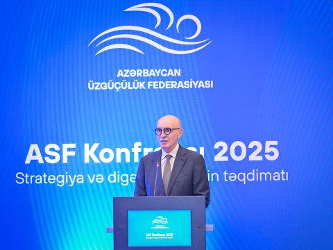 Nazir müavini Azərbaycan Üzgüçülük Federasiyasının konfransında iştirak edib
