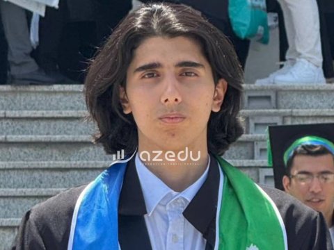 UNEC-in əməkdaşı Leyla Nəzirzadənin&nbsp;oğlu magistraturada uğur QAZANIB - FOTO