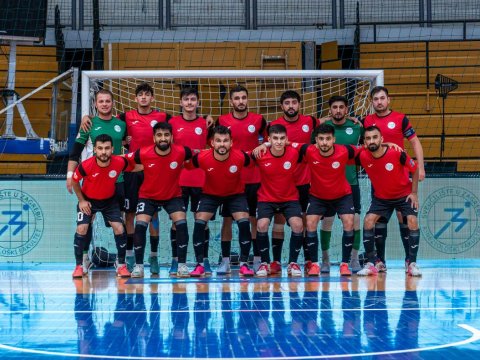 Komandamız Avropa Universitetləri Futzal Çempionatının yarımfinal mərhələsinə yüksəlib