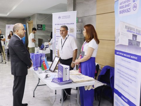 Azərbaycan Universiteti ali təhsil müəssisələrinin sərgisində təmsil olunur