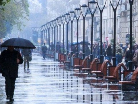 Həftə sonunadək yağış yağacaq, şimşək çaxacaq