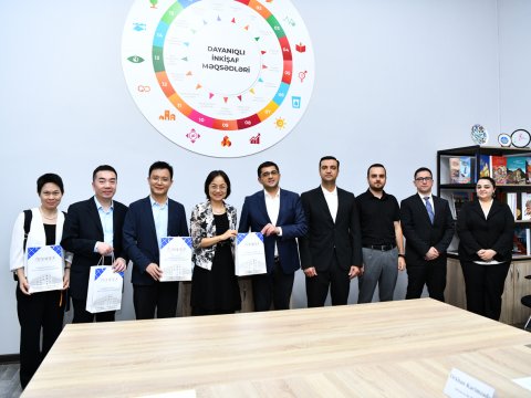 ADNSU ilə Çin universitetləri arasında əməkdaşlıq müzakirə edilib