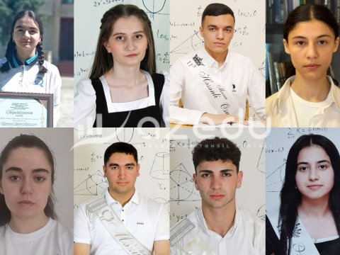 Dağlıq Şirvan regionu üzrə ən yüksək bal toplayan ŞAGİRDLƏR