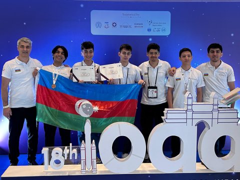 Məktəblilərimiz beynəlxalq olimpiadada uğur qazanıblar