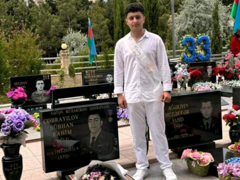 Şəhid övladı universitetə qəbul oldu