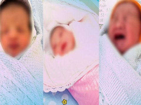 Bir gündə üç uşaq ambulansda doğuldu - Fotolar