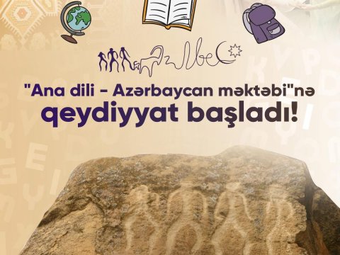 Xaricdə yaşayan soydaşlarımız üçün Azərbaycan dili dərsləri başlayır