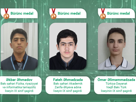Məktəblilərimiz Avropa İnformatika Olimpiadasında uğurla çıxış ediblər