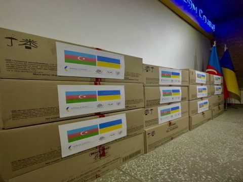 Bakıdan ukraynalı uşaqlara yardım göndəriləcək