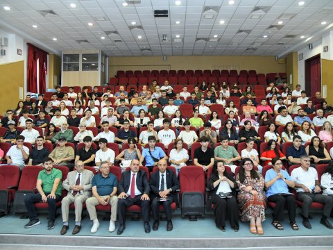 BMU-İNHA İDP-yə bu il qəbul olan tələbələrlə görüş keçirilib