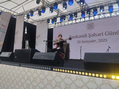 Xankəndidə Uşaq İncəsənət Festivalı qaliblərinin konserti keçirilib - FOTO 