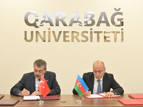 Qarabağda Azərbaycan və Türkiyə arasında təhsil sahəsində sazişlər imzalanıb