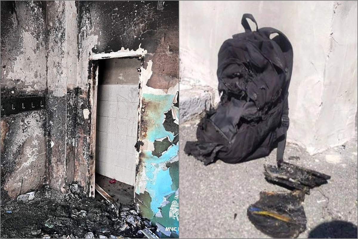 Uşağın çantasında smartfon partladı - məktəbdə yanğına səbəb oldu