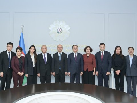 Elm və təhsil naziri Çinin təhsil nazirinin müavini Jiangfeng Du ilə görüşüb