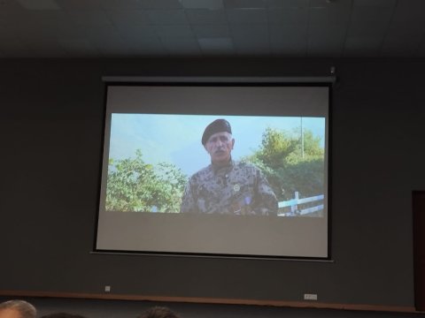 Xankəndidə “Zəfər zəngi” filminin təqdimatı olub