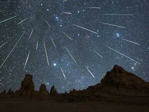 Orionid meteor yağışı gecə səmasını işıqlandıracaq