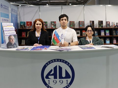Azərbaycan Universiteti XI Bakı Beynəlxalq Kitab Sərgisində iştirak edir