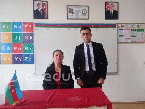 Mənə yazmağı öyrədən müəllimimlə indi eyni məktəbdə həmkaram