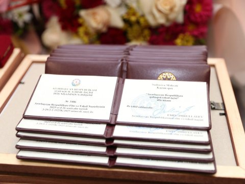 Şəki-Zaqatala RTİ-nin 21 müəllimi təltif edilib