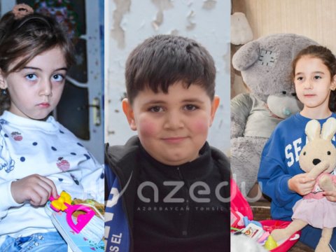 Nilay, Bəxtiyar, Xədicə - Gəncənin balaca qəhrəmanları...