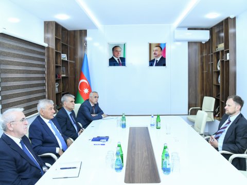 BMU-da İsrailin kibertəhlükəsizlik üzrə tanınmış alimi ilə görüş olub