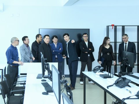 İNHA-nın professor-müəllim heyəti BMU-da olub