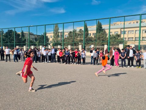 Məktəblər arasında respublika çempionatının rayon mərhələsi yekunlaşıb