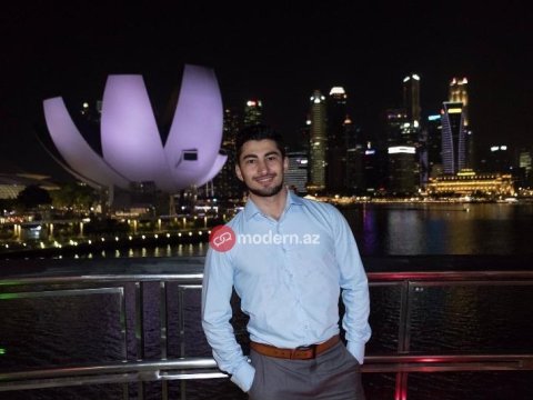 Sinqapurda öyrəndiklərimlə ölkəmə fayda verəcəm - MÜSAHİBƏ