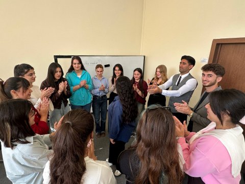 LDU-da layihələrin idarə edilməsi mövzusunda təlim keçirilib