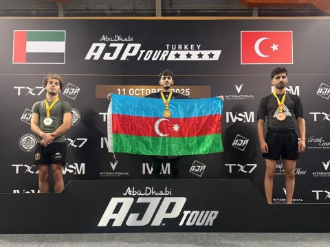 AzMİU tələbəsi beynəlxalq və respublika səviyyəli “Jiu-Jitsu” yarışlarında uğur qazanıb