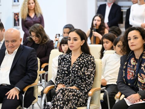 Leyla Əliyeva Bülbül adına orta məktəbdə