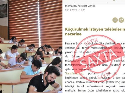 Ajansdan öğrencilerin transferi ile ilgili yayılan bilgilere CEVAP