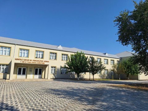 Beyləqan məktəbində təhsil mühiti yenilənib