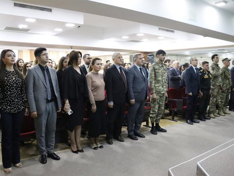 Azərbaycan Universitetində 8 Noyabr - Zəfər Günü qeyd olunub