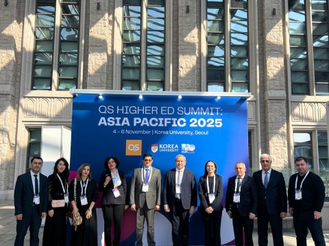 AzMİU nümayəndələri Seulda keçirilən QS Sammitində iştirak edib