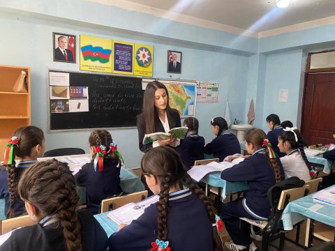 Şimal-qərb bölgəsində İLK: 55 dayaq məntəqəsində 467 açıq dərs keçirilib