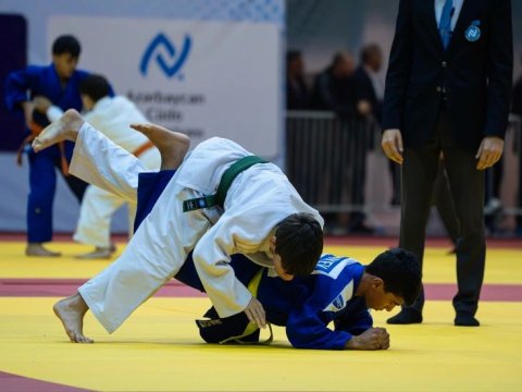 Yeniyetmə cüdoçular arasında liqa yarışına yekunlaşıb