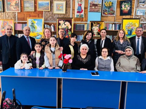 Əli Səmədlinin 95 illik yubileyi və açdığı kitabxananın yaradılmasının 30 illiyi qeyd edilib