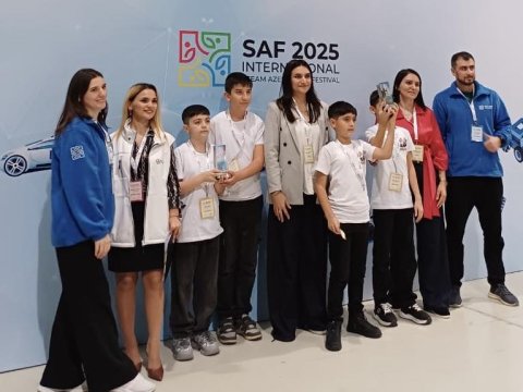 Mərkəzi Aran RTİ-nin şagirdləri&nbsp;SAF-da&nbsp;mükafat qazanıblar