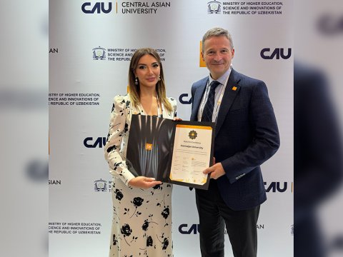 Azərbaycan Universitetinə “QS Stars” mükafatı təqdim olunub