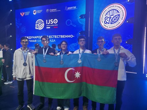 Azərbaycan məktəbliləri beynəlxalq elm yarışında böyük uğur qazanıblar