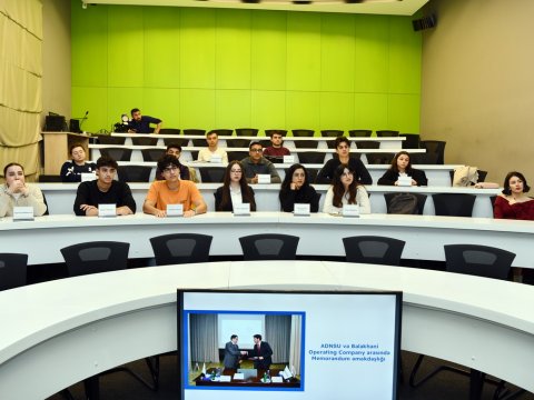 ADNSU sənaye tərəfdaşları ilə tələbələrin bacarıqlarını artırır