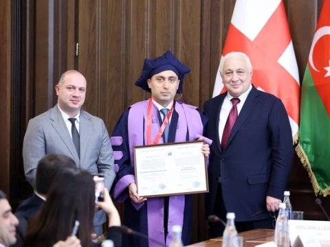 Emin Əmrullayev Tbilisi Dövlət Universitetində əməkdaşlıqla bağlı müzakirələr aparıb