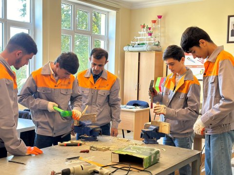 "Peşə təmayüllü siniflər&rdquo; layihəsindən FOTOLENT