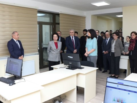 AzMİU-da Elektron Kitabxananın yeni oxu zalı istifadəyə verildi