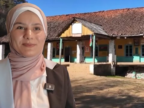 Kəndinə ilk ali təhsilli qadın kimi qayıtdı...&nbsp;- Video