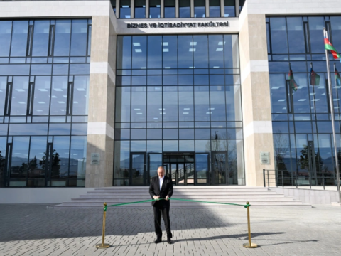 Qarabağ Universitetinin&nbsp;Biznes və iqtisadiyyat fakültəsi AÇILDI
