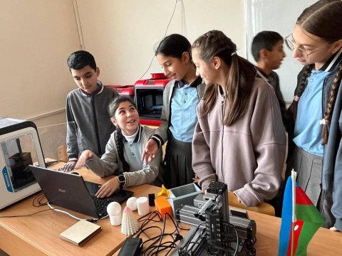 Biləsuvarda 88 sinif STEAM dərslərinə cəlb olunub&nbsp;