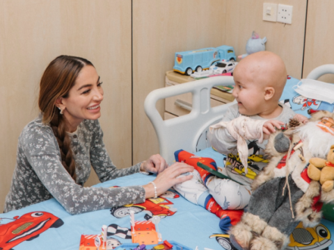 Arzu Əliyeva Milli Onkologiya Mərkəzindən paylaşım edib